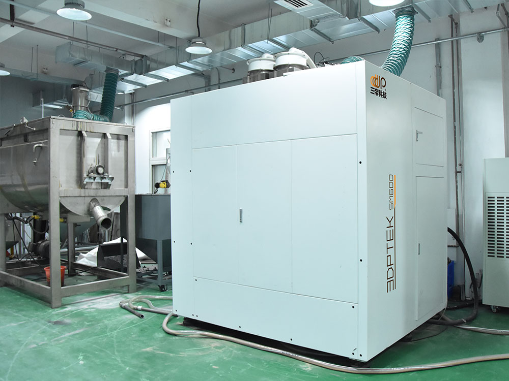 3DPTEK-SM600 在線混砂機(jī)現(xiàn)場圖